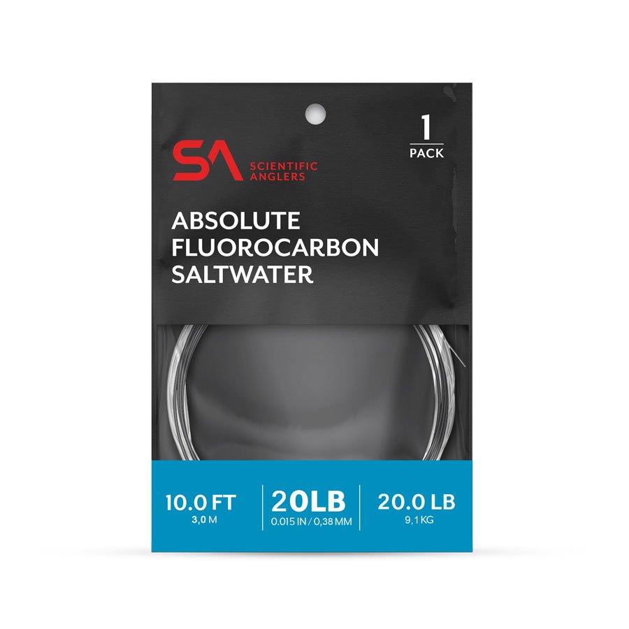 Scientific Anglers - 20 lb. Absolute Flourocarbon Saltwater Tapered Leader